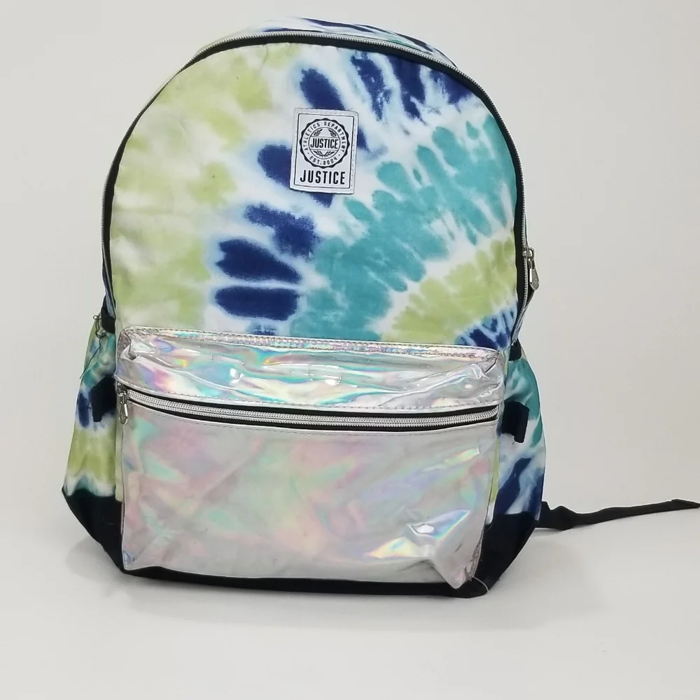 Justice Tie-Dye Backpack and Lunchbox Set!